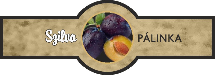 BRIK AFS pálinkáscímke