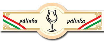 CASTANET pálinkás címke