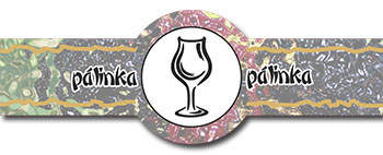 ORIENT KONTÚR pálinkás címke